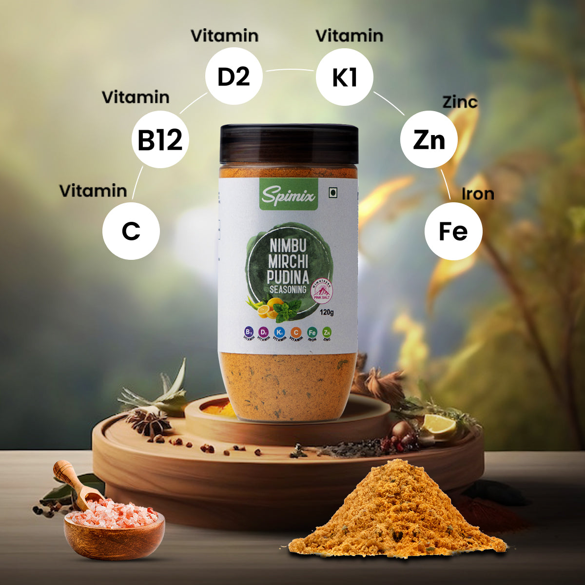 NIMBU MIRCHI PUDINA SEASONING