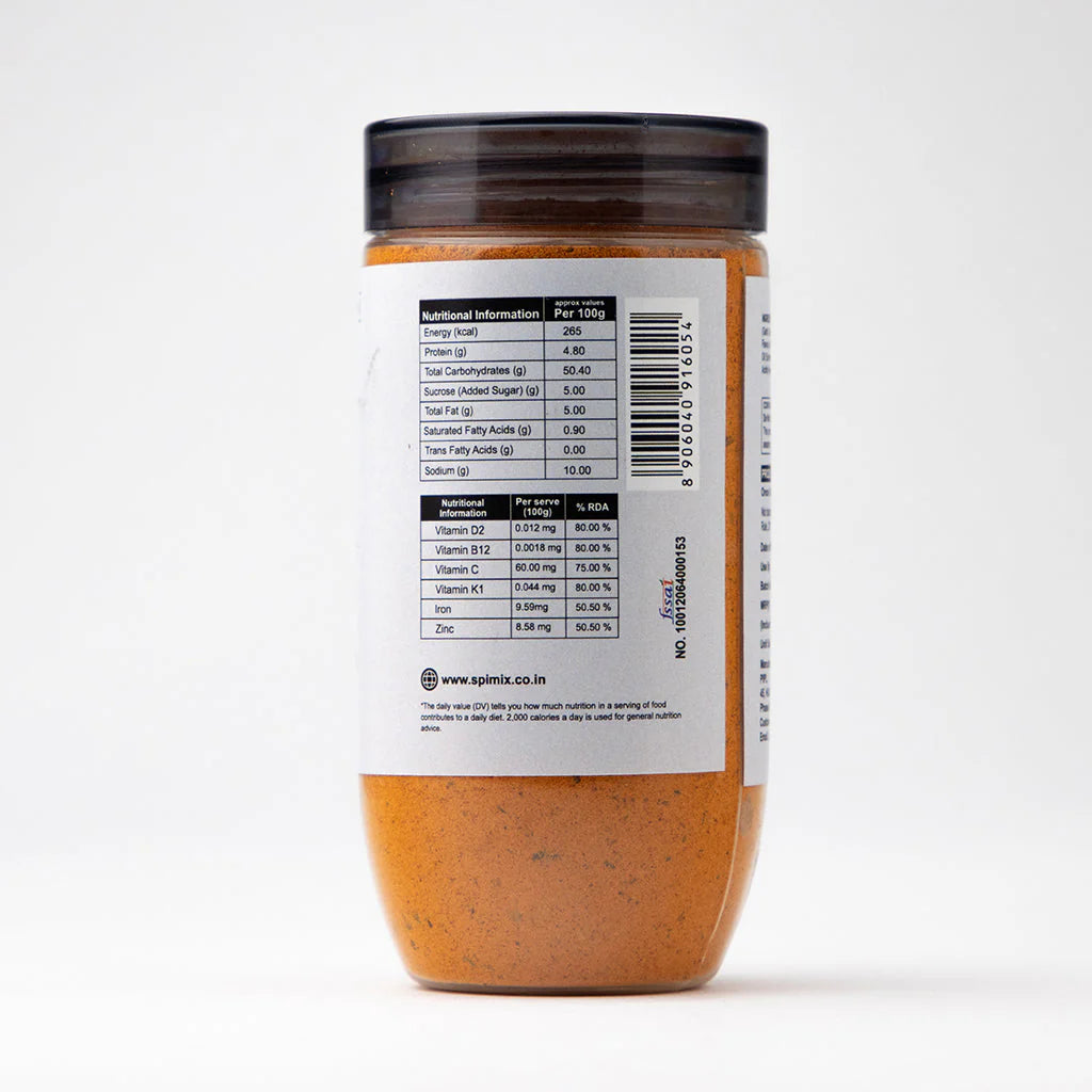 Spimix Combo | Tandoori Tikka, Mediterranean & Peri Peri Seasoning With Vitamins