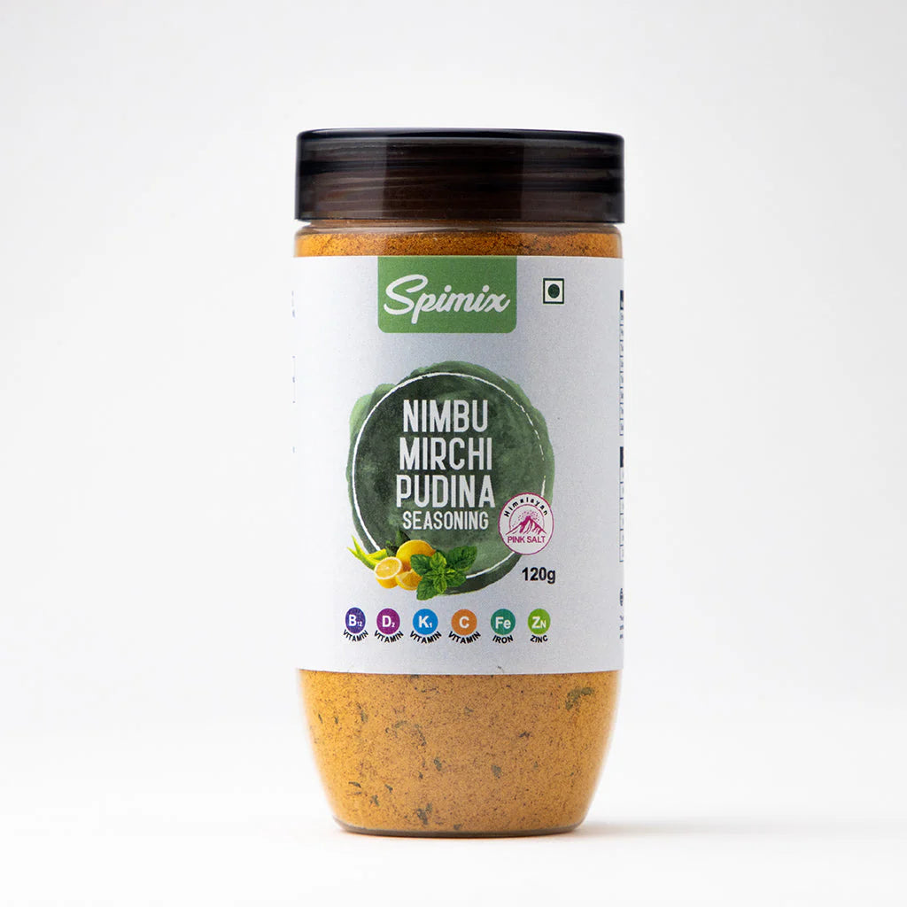 Spimix Combo | Nimbu Mirchi Pudina & Peri Peri Seasoning With Vitamins