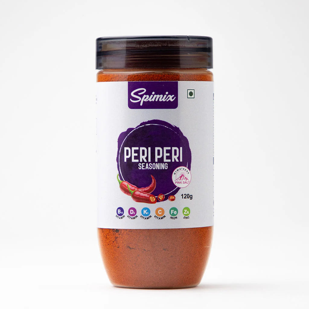 Spimix Combo | Tandoori Tikka, Mediterranean & Peri Peri Seasoning With Vitamins