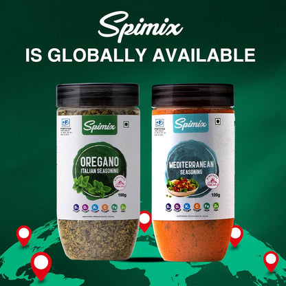 Spimix Herb & Aroma Duo | Oregano & Mediterranean Seasoning with added Vitamins